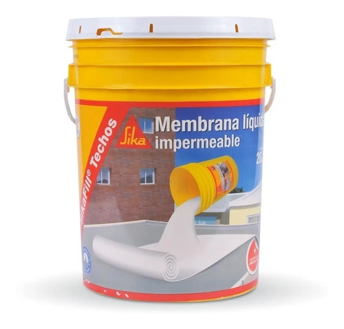 Sikafill Membrana Liquida Impermeabilizante X 20kg Sika 