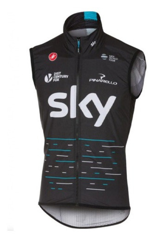 Chaleco Castelli Pro Light Wind Vest Negro