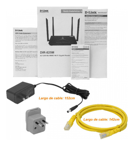 Router Inalámbrico D-link Mesh Ac1200 Usb Clickbox