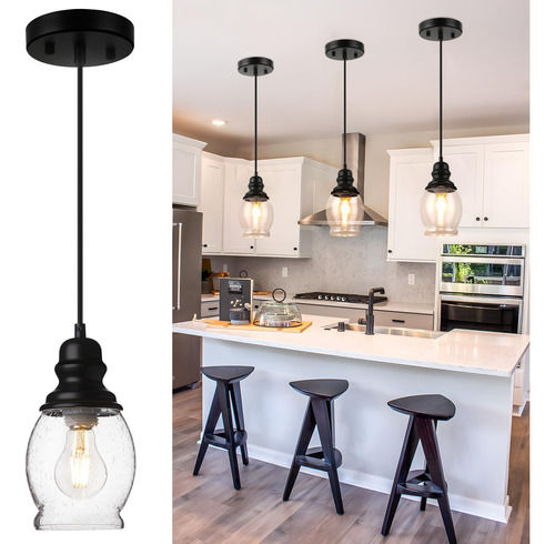 Wilon Mini Luces Colgantes Para Isla De Cocina, Luz Colgante