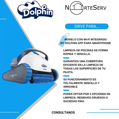 Robot Dolphin S300i Barrefondo Para Pileta Con Bluetooth