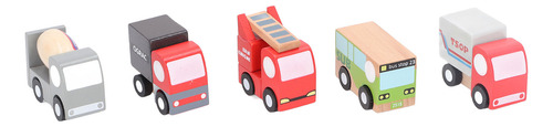 Juego De Juguetes Para Coches De Madera, Bonito Y Divertido