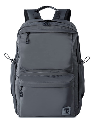 Talmont Mochila Casual Resistente Al Agua, Estilo 1 - Gris,