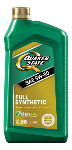 Aceite Motor Totalmente Sintético Quaker State 5w30 946ml