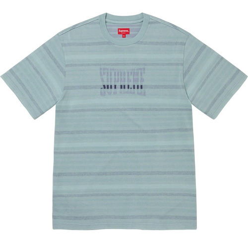 Playera Supreme Inverted Stripe S/s Top Original T Shirt