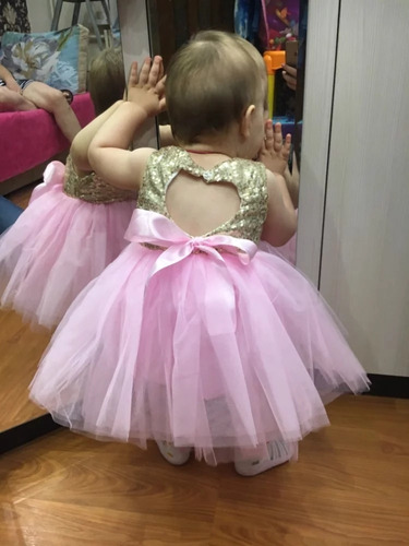 vestido para aniversário de um ano