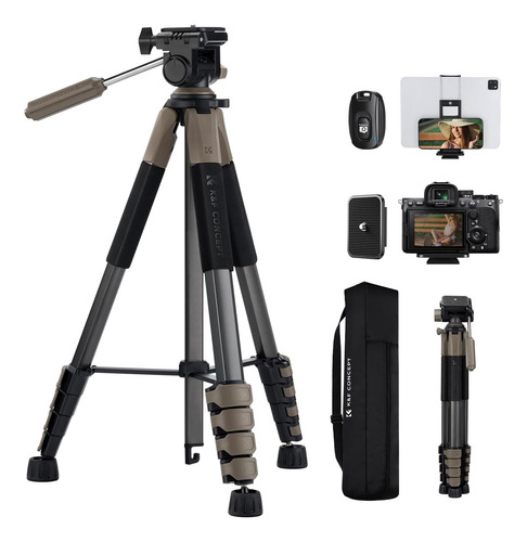 Trípode De Cámara Conceptual De K&f, 75 Trípodes De Dslr De