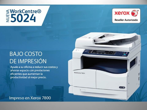 Impresora Multifuncion Xerox 5024 Laser B&n A3
