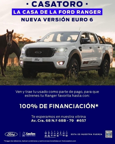 Imagen 15 de 15 de Ford Ranger Limited 4x4 Diesel Euro6 At 2023 Jbe Av68