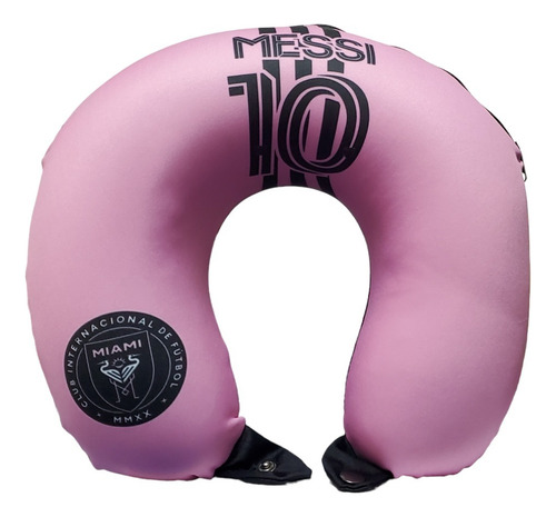 Almohada De Viaje Viscoelastica Para Cuello Memory Futbol