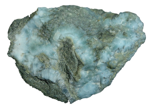 Mineral De Colección Larimar En Bruto Rep. Dominicana