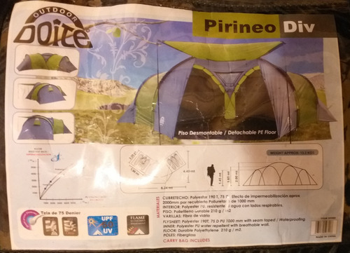 Carpa Doite Pirineo Impecable