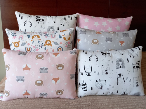 Almohadon Infantil Bebe Niños Almohada Jardin De Infantes