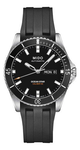 Reloj Mido Ocean Star 200 Caucho