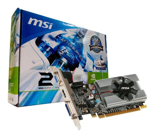 Placa De Video Msi Geforce Gt 210 1 Gb Ddr3 64 Vga/dvi/hdmi