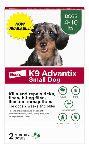 K9 Advantix Prevencion De Pulgas, Garrapatas Y Mosquitos Par