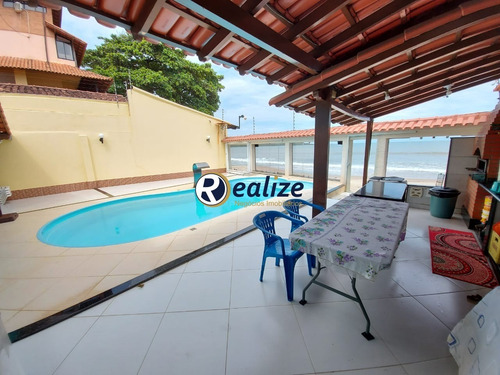 Casa 4 Quartos Mobiliado Com Área De Lazer Completa Na Praia Em Guarapari-es - Ca00167 - 69307506