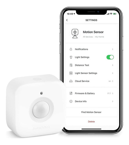 Switchbot Motion Sensor - Detector De Movimiento Pir