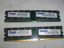 Comprar Combo Memorias Ram 1 Gigab Ddr1  2 Ram De 51 2kilobyte 10$