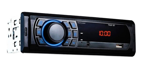Mp3 Player 1din Usb Radio Multilaser Fm Bluetooth Carro