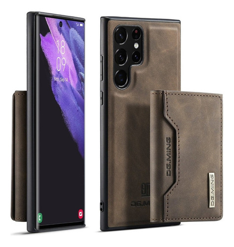 B Funda De Polipiel Tarjeta For Samsung Galaxy S20 S21 S22