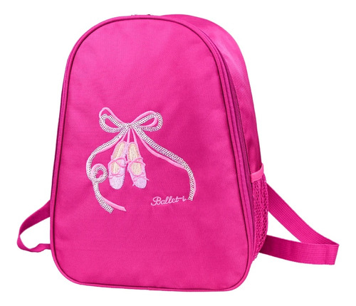 Bolsas De Baile De Ballet, Color Rosa, Bordadas Para Niñas Y