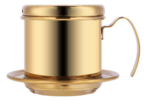 Cafetera De Goteo De Café Vietnamita Con Tasa Acero Inoxidab