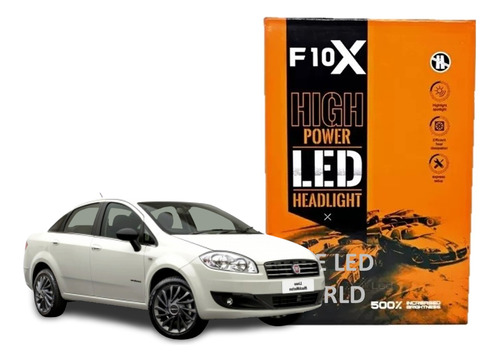 Luces Cree Led F10x Csp Fiat Linea X2