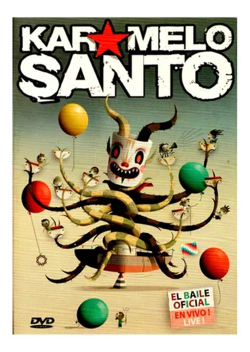 Karamelo Santo - El Baile Oficial En Vivo! (dvd) Universal Estándar