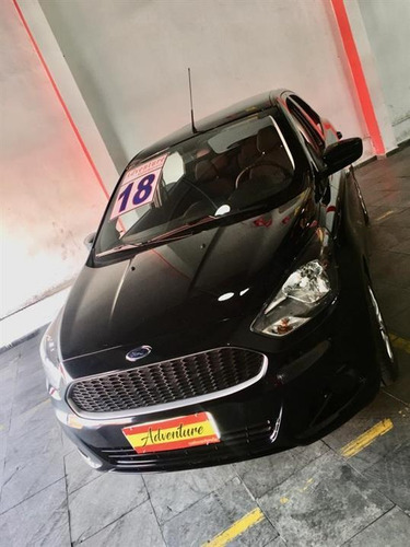 Ford Ka Hatch 1.0 Se Flex Ano:2018 Preto Completo