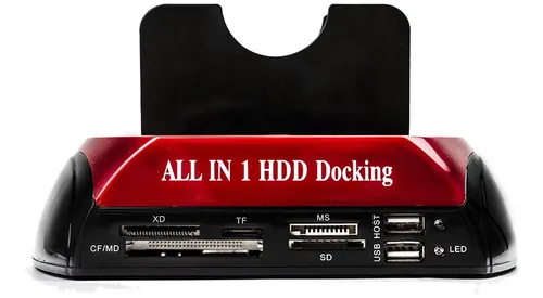 Dock Station P/ 2 Hd Sata 2,5'' E 3,5'' Usb E-sata Usb 2.0 Menor preço em Dock Station P/ 2 Hd Sata 2,5'' E 3,5'' Usb E-sata Usb 2.0