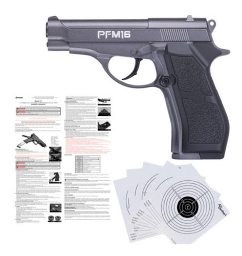 Pistola Crosman Pfm16 Full Metal Co2 Bb Calibre .177 Xtra P