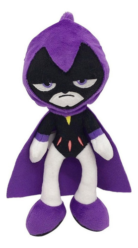 Para Adolescente Titans Go Cartoon Raven - Muñeca De Peluche