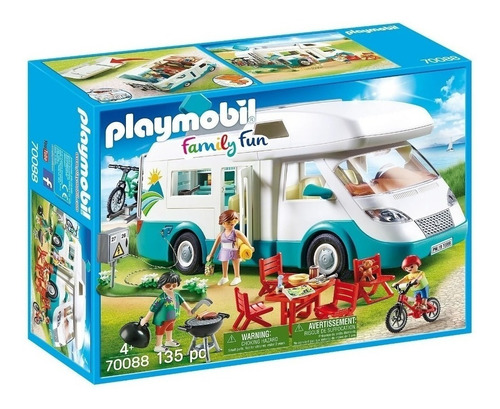Playmobil Caravana Family Fun Verano Toy New 70088 Bigshop