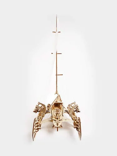 Ugears Rompecabezas 3d Para Adultos Trimarán Merihobus - Mod