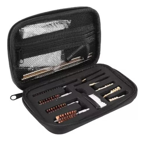 Set Kit 16 Pcs De Limpieza De Armas Con Estuche