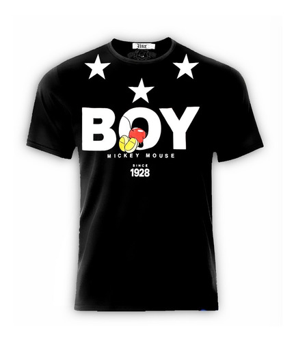 Playera Camiseta Boy Fashion Mouse Moda Increible New York