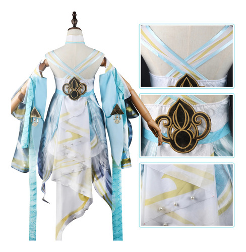 Peluca Xishi Para Disfraz De Cosplay De Xi Shi De Game Honor Of Kings