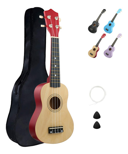 Lxs Ukelele Soprano Para Principiantes, Ukelele De Guitarra