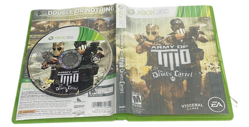 Army Of Two The Devils Cartel Xbox 360 Envio Rapido!