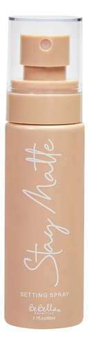 Stay Matte Setting Spray Fijador Bebella Piel Mate Tono del primer Transparente