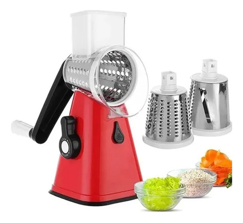 Rallador Rebanador De Verduras Y Frutas Salad Maker Kanji