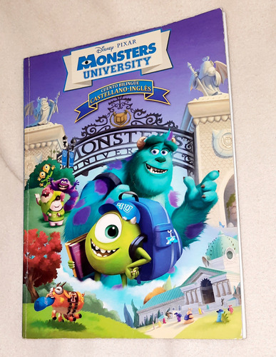 Monsters Inc. University. Cuento Bilingue Castellano-ingles