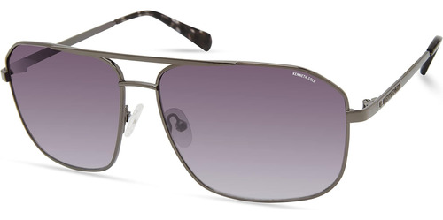 Kenneth Cole New York Anteojos De Sol Para Hombre, Humo Mate