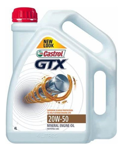 Aceite Catrol Gtx 20w50 X 4l