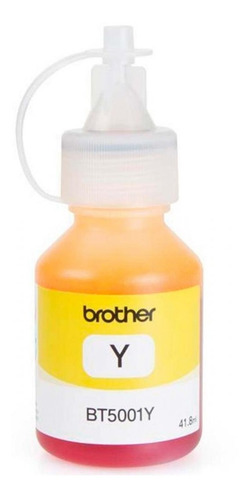 Imagen 2 de 3 de Botella De Tinta Brother Bt5001y Amarillo 5,000 Paginas