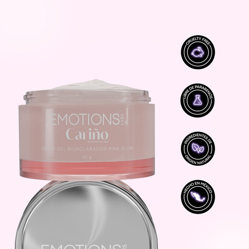 Crema Facial En Gel Bioaclarador Emotions Labs Cariño Momento de aplicación Día/Noche Tipo de piel Todo tipo de piel