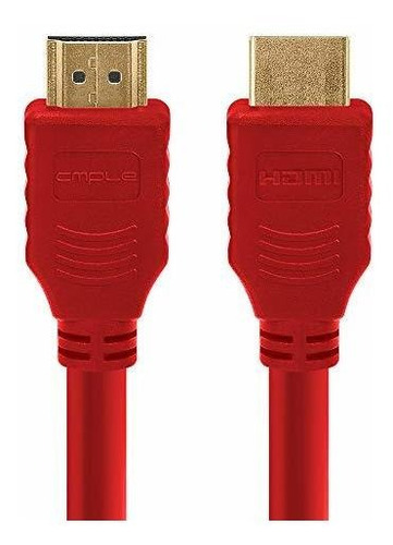 Cmple - Cable Hdmi 1.5ft Alta Velocidad Hdtv Ultra-hd (uhd) 