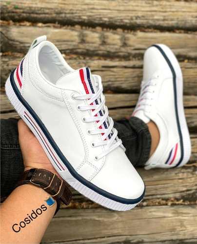 Imagen 2 de 6 de Zapato Casual Cosidos Caballero Tenis Hombre Estilo Nuevo