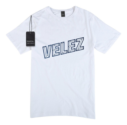 Remera Hombre Velez Sarsfield Dibujo Art Logo - Devs1